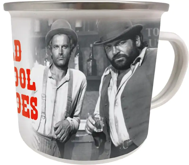 Bud Spencer & Terence Hill Enamel Cană Old School Heroes poza produsului