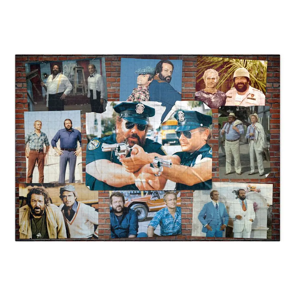 Bud Spencer & Terence Hill Puzzle tip poster de perete #002 (1000 piese) poza produsului