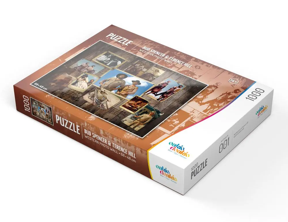 Bud Spencer & Terence Hill Jigsaw Puzzle Fotografie Western pentru perete (1000 piese) poza produsului