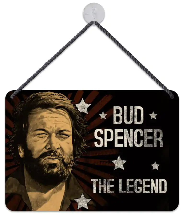 Bud Spencer Tin Sign The Legend 16,5 x 11,5 cm tablă metalică poza produsului