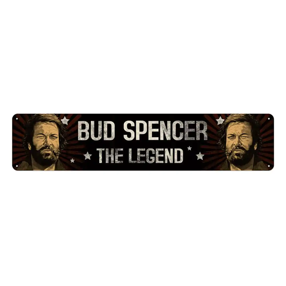 Bud Spencer Tablă Metalică The Legend 46 x 10 cm poza produsului