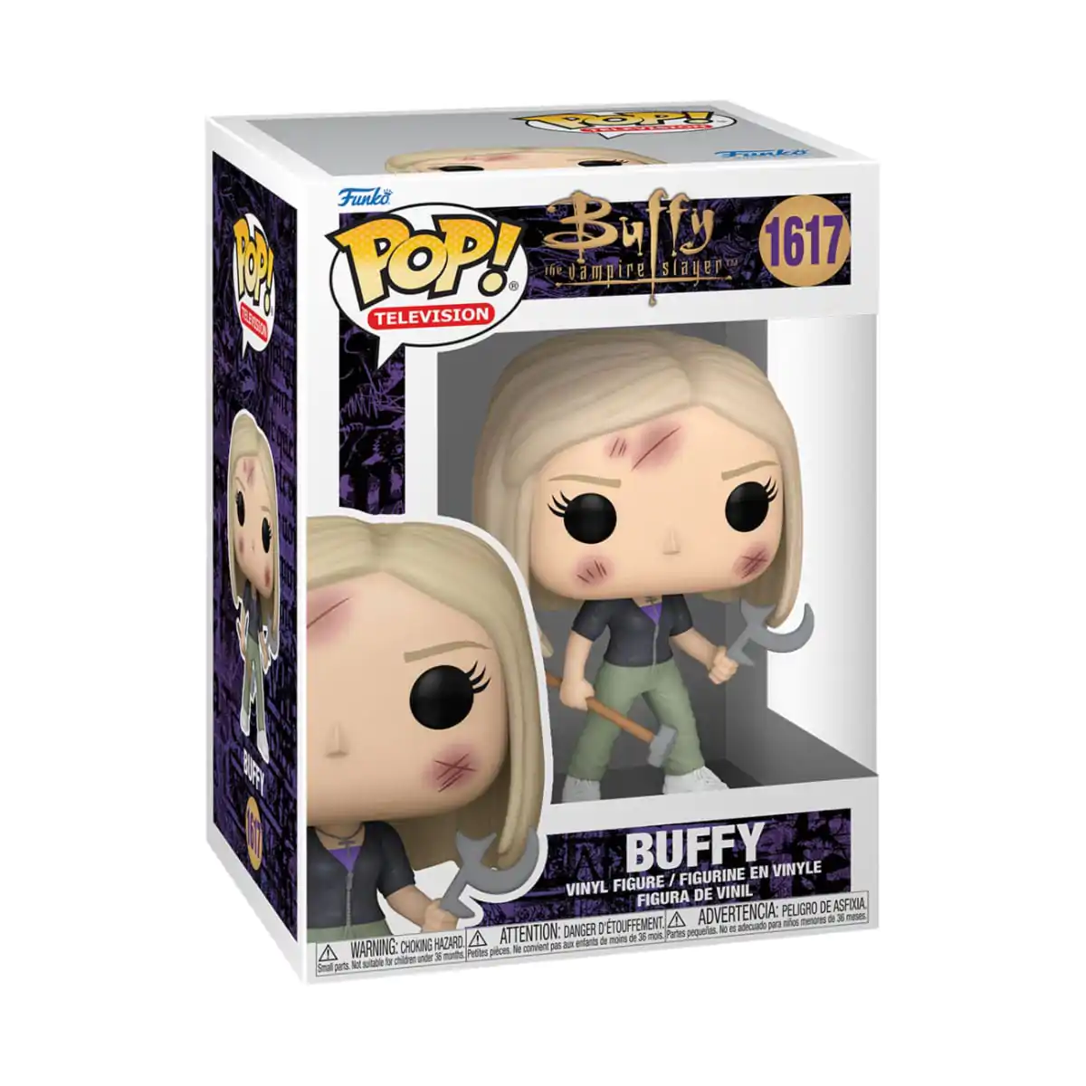 Figurină de vinil Buffy the Vampire Slayer Funko POP! TV Buffy cu arme 9 cm poza produsului