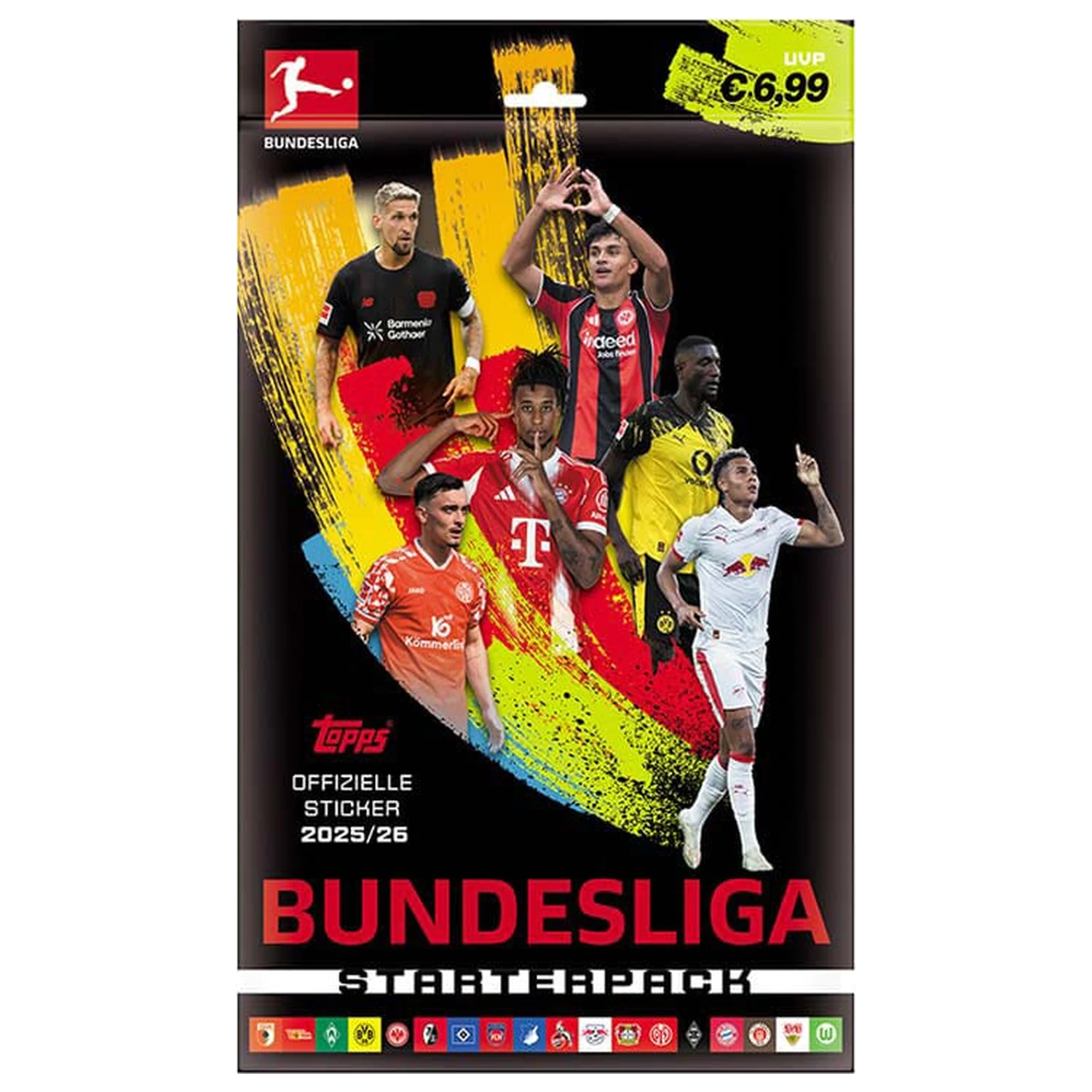 Bundesliga 2025/26 Pachet de starter stickere *Versiunea germană* poza produsului
