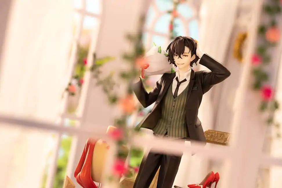 Statuie PVC Bungo Stray Dogs 1/8 Dazai Osamu Dress Up Ver. Ediție Deluxe 26 cm poza produsului