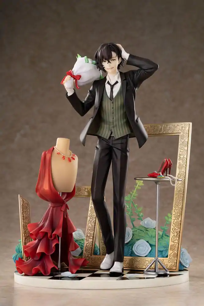 Statuie PVC Bungo Stray Dogs 1/8 Dazai Osamu Dress Up Ver. Ediție Deluxe 26 cm poza produsului