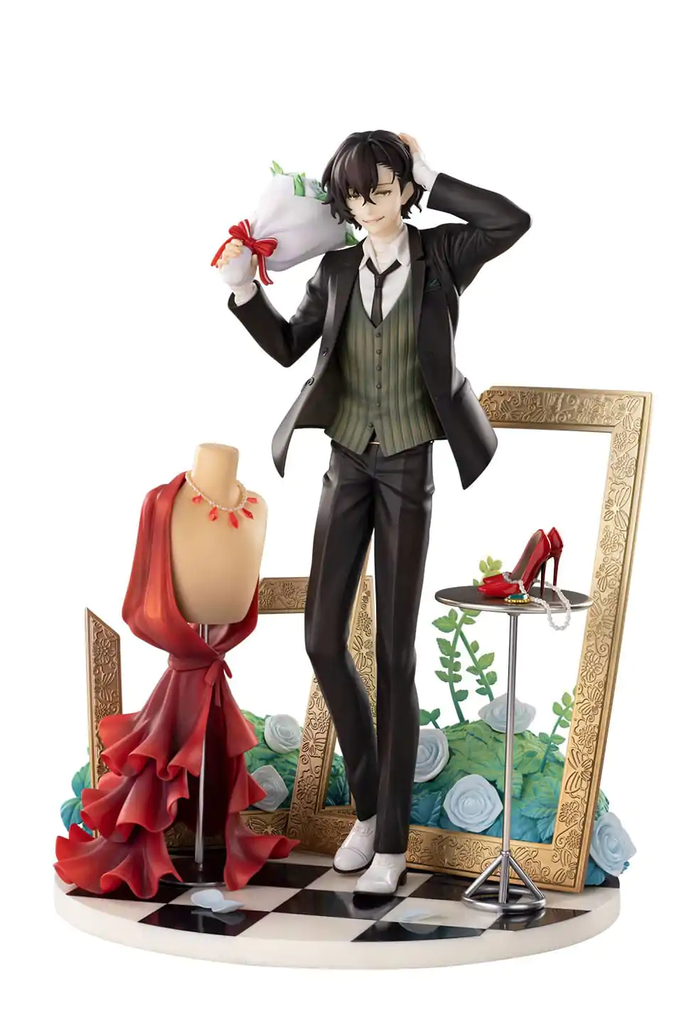 Statuie PVC Bungo Stray Dogs 1/8 Dazai Osamu Dress Up Ver. Ediție Deluxe 26 cm poza produsului