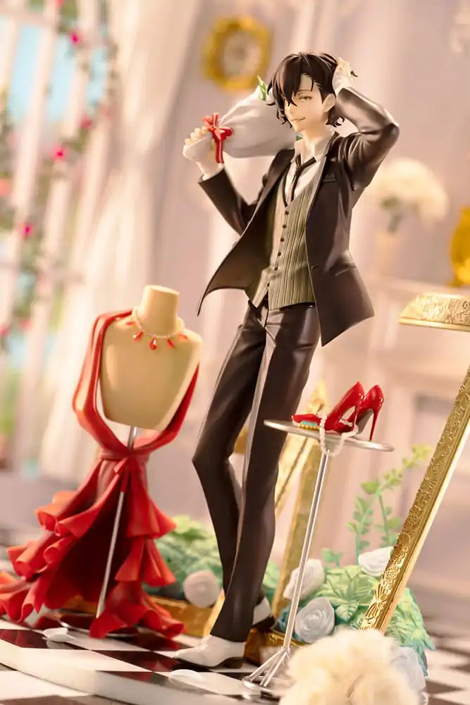 Statuie PVC Bungo Stray Dogs 1/8 Dazai Osamu Dress Up Ver. Ediție Deluxe 26 cm poza produsului