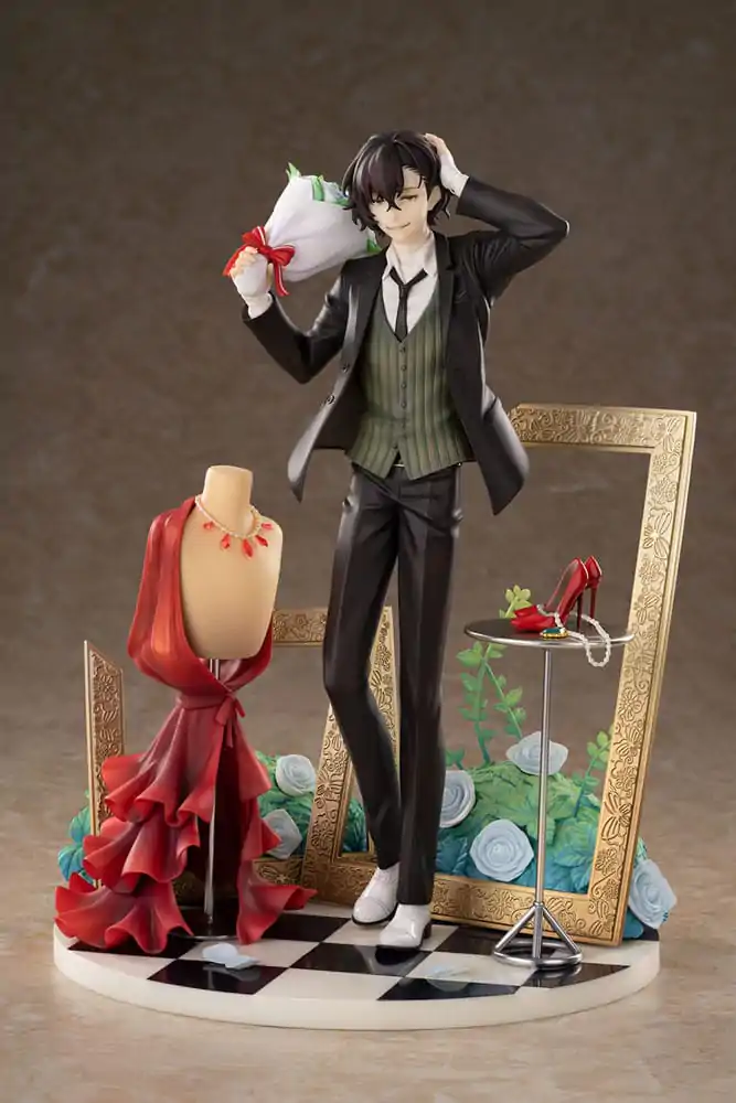 Statuie PVC Bungo Stray Dogs 1/8 Dazai Osamu Dress Up Ver. Ediție Deluxe 26 cm poza produsului