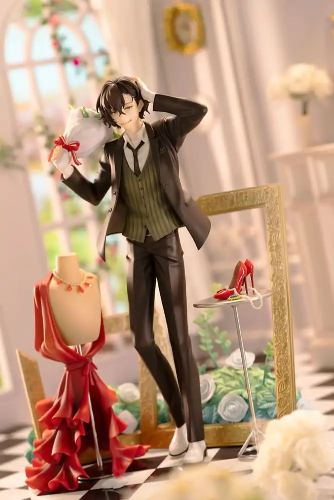 Statuie PVC Bungo Stray Dogs 1/8 Dazai Osamu Dress Up Ver. Ediție Deluxe 26 cm poza produsului