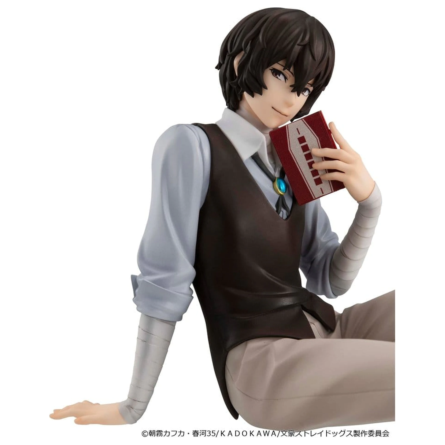 Bungo Stray Dogs G.E.M. Series figurină PVC Dazai san Palm Size poza produsului