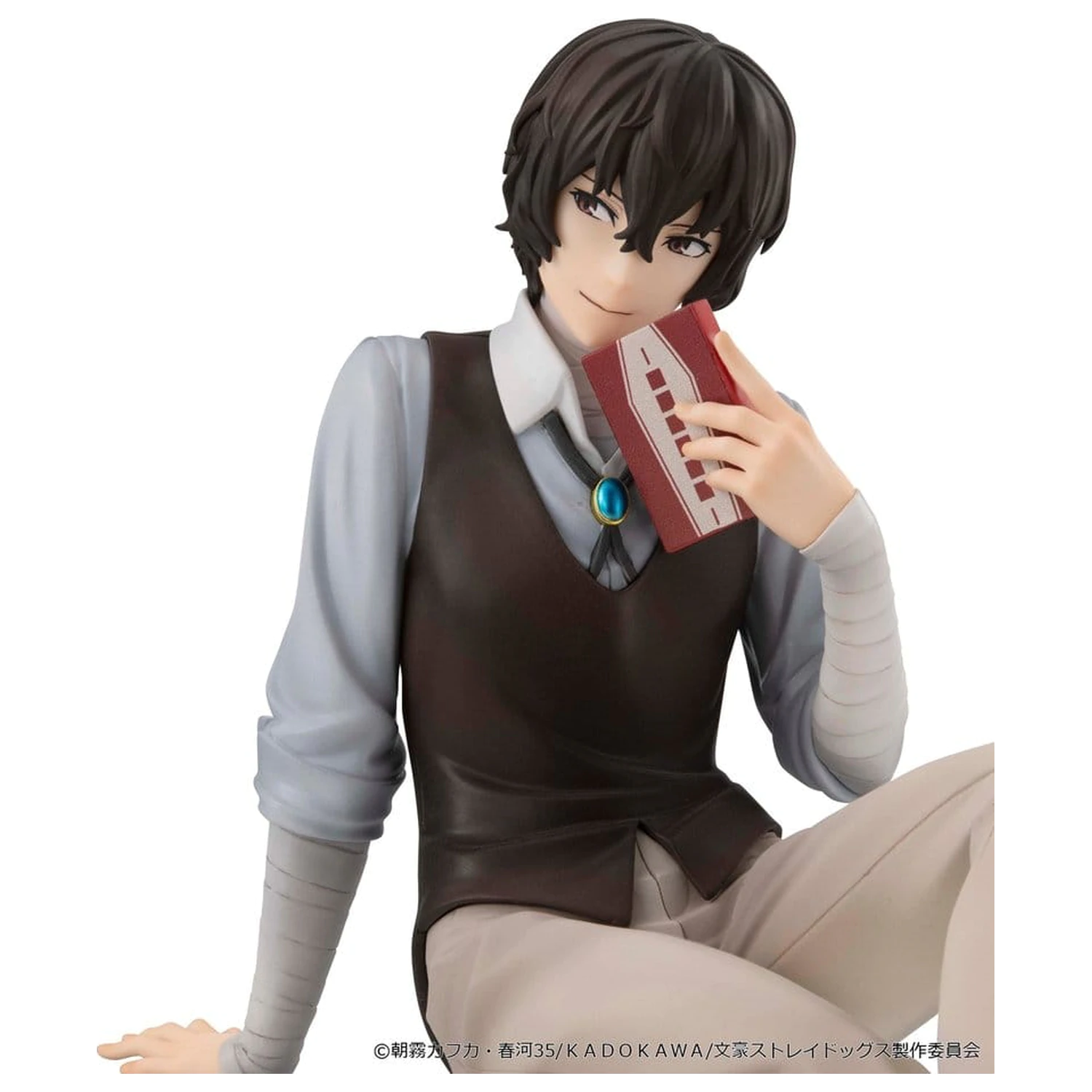 Bungo Stray Dogs G.E.M. Series figurină PVC Dazai san Palm Size poza produsului