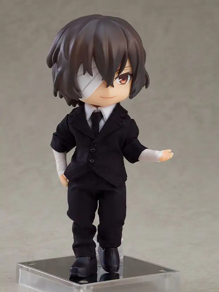 Bungo Stray Dogs Papusa Nendoroid Figura Osamu Dazai: Dark Era Ver. 14 cm poza produsului