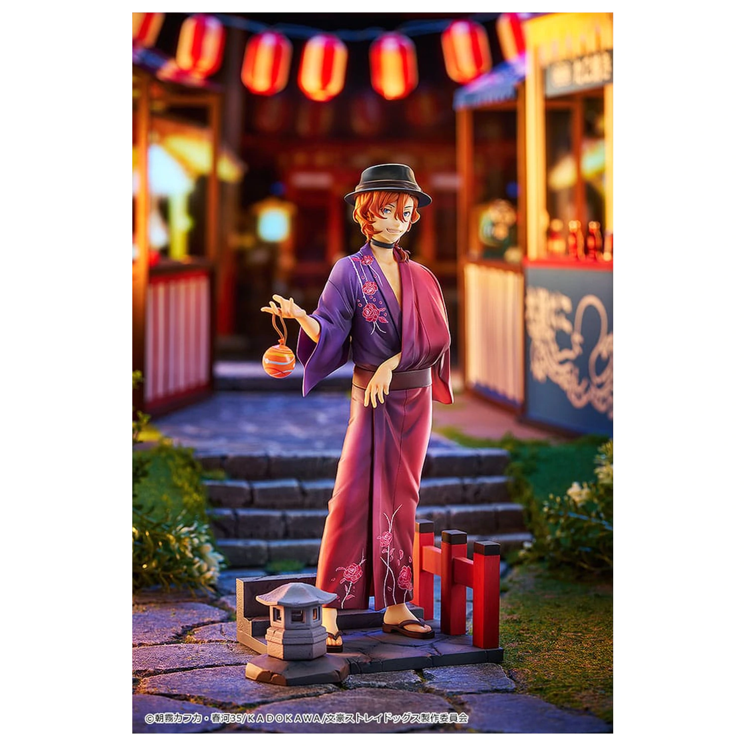 Bungo Stray Dogs Statuie 1/7 Chuya Nakahara: Yukata Ver. 20 cm poza produsului