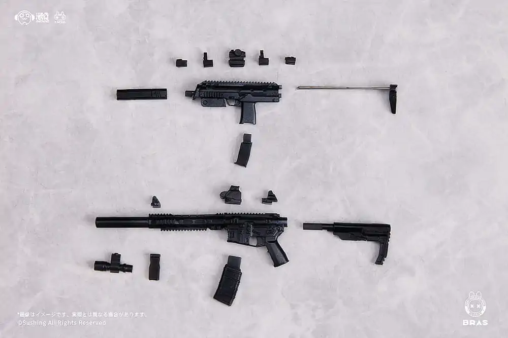 Figurină de acțiune Bunny Rapid Action Squad Commando Belka 1/12 16 cm poza produsului