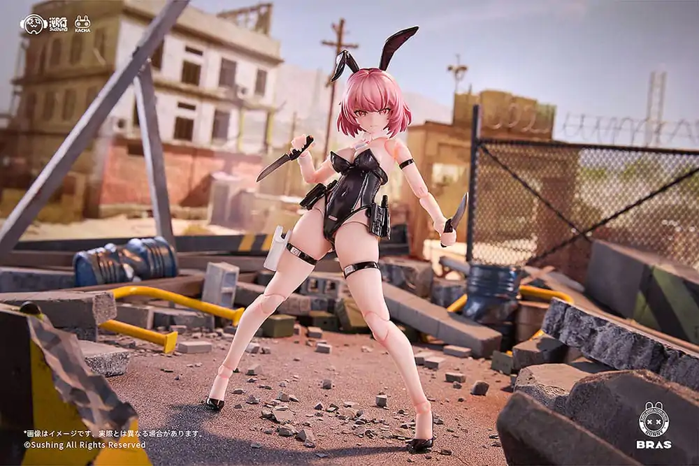 Figurină de acțiune Bunny Rapid Action Squad Commando Belka 1/12 16 cm poza produsului