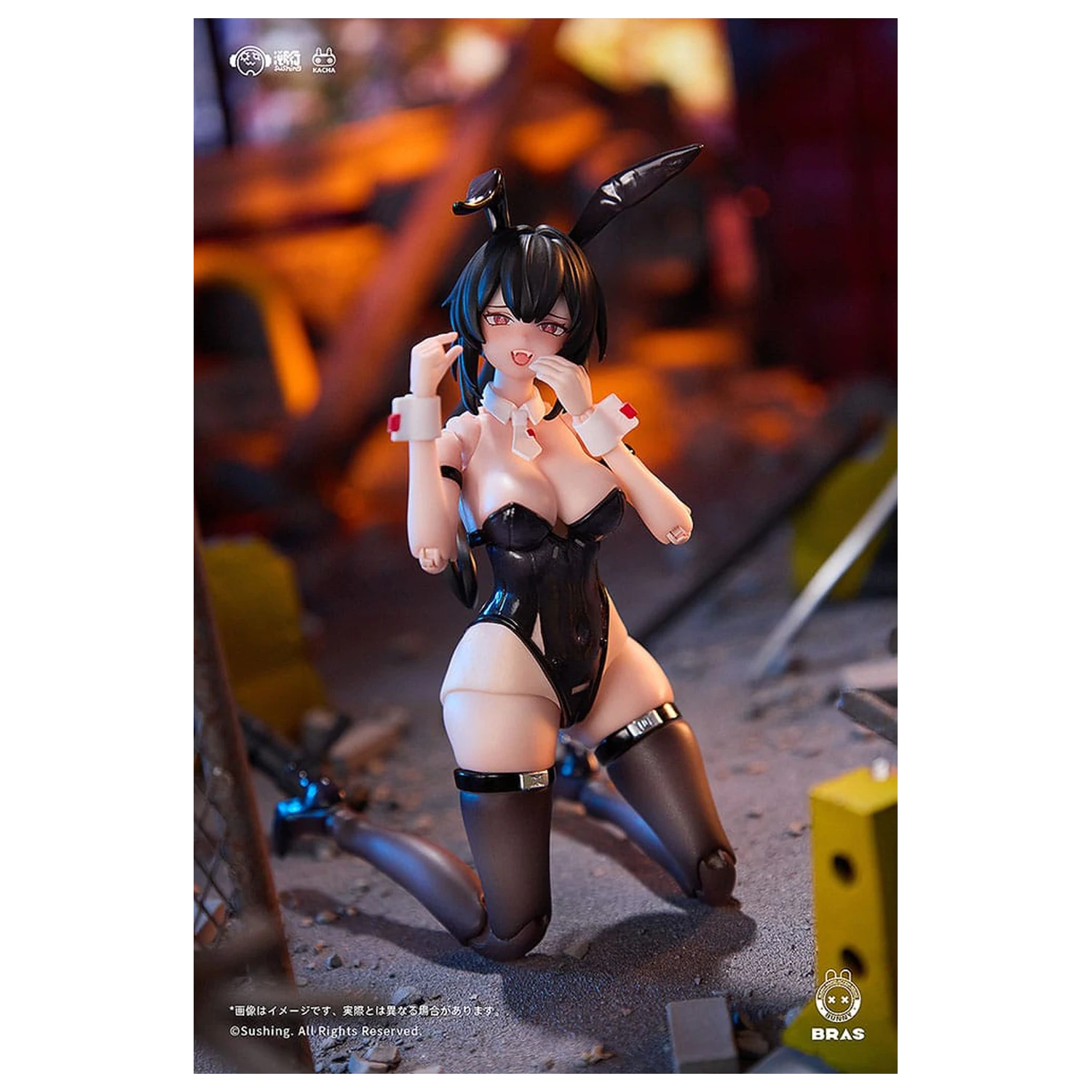 Bunny Rapid Action Squad Figura de acțiune 1/12 Attacker Runa 16 cm poza produsului
