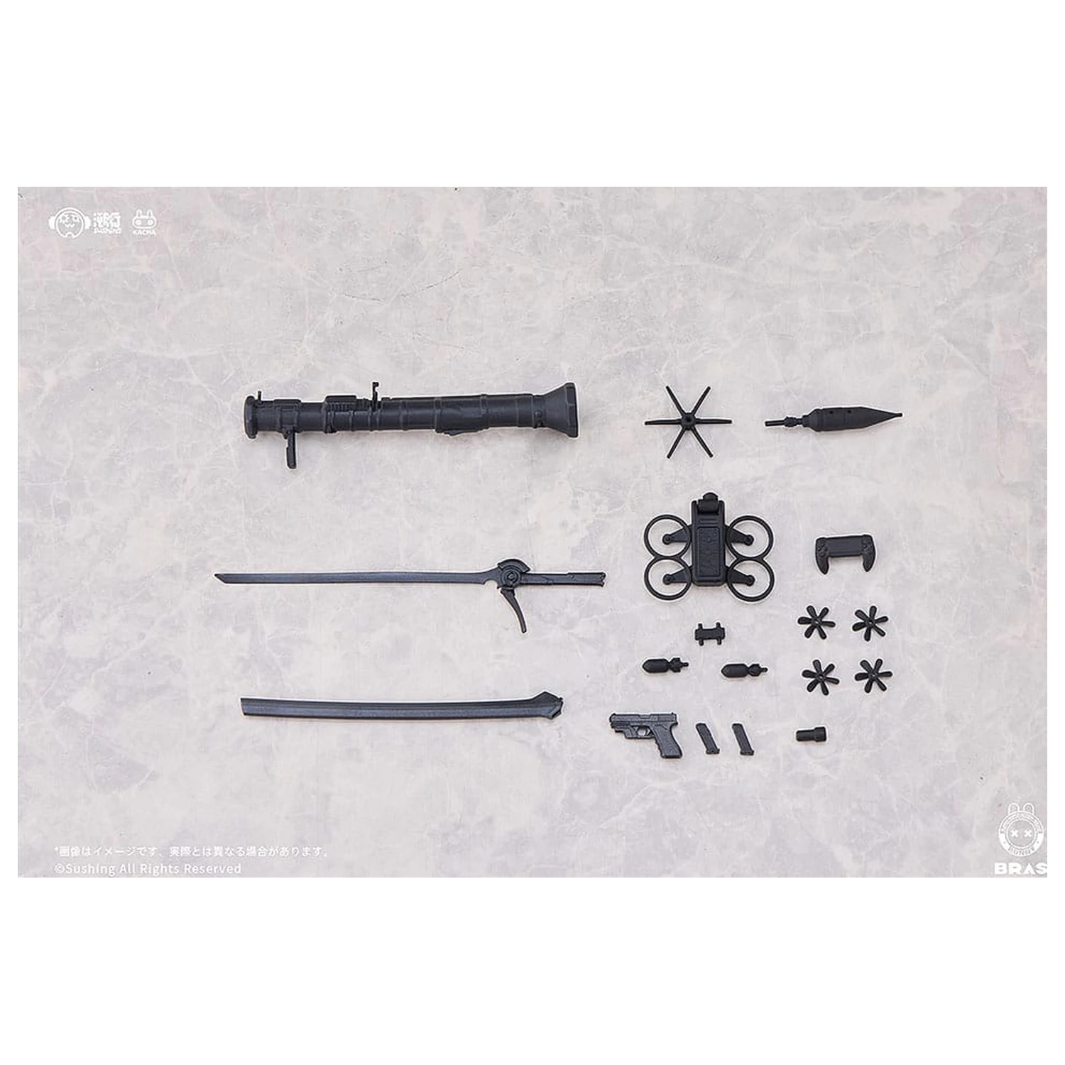 Bunny Rapid Action Squad Figura de acțiune 1/12 Attacker Runa 16 cm poza produsului