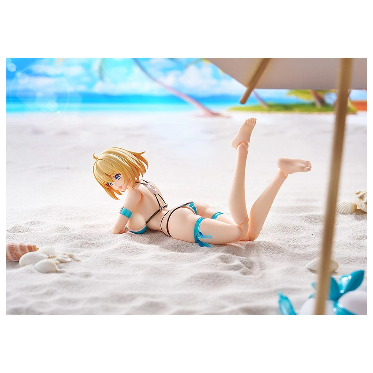 Bunny Suit Planning Figma Figurina de acțiune Sophia F. Shirring: Swimsuit Ver. 15 cm poza produsului