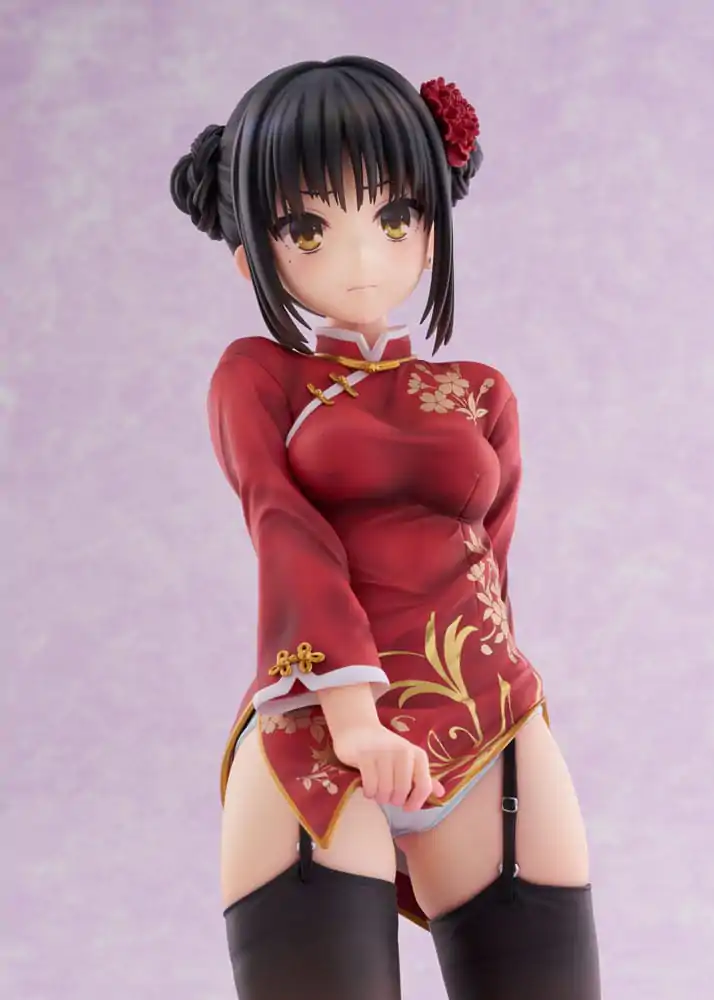 Cafe Stella and the Reaper´s Butterfly Statuie din PVC 1/3.5 Natsume Shiki Chinese Clothes Ver. AmiAmi Ediție Limitată 30 cm poza produsului