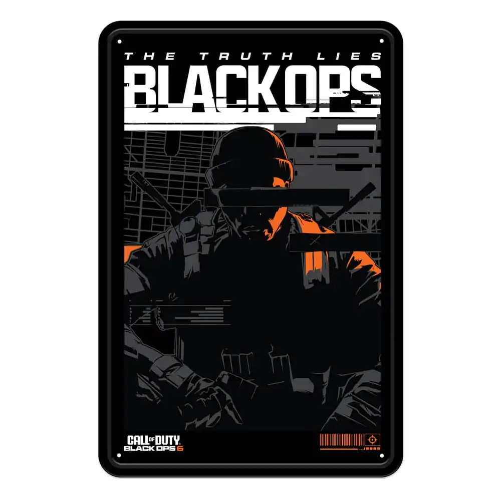 Call of Duty: Black Ops 6 Placă Metalică Black Ops 6 20 x 30 cm poza produsului