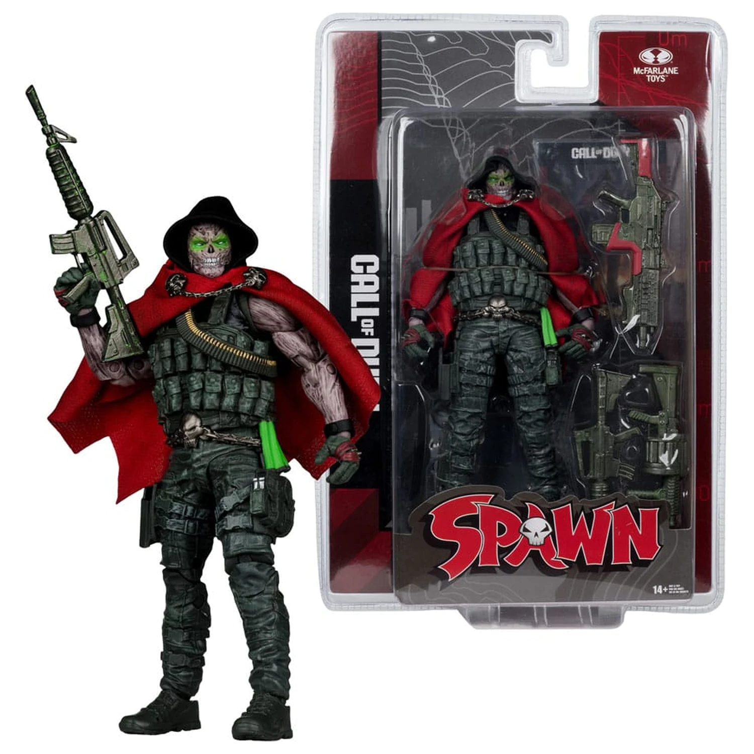Call of Duty figurina de actiune Burned Spawn 18 cm poza produsului