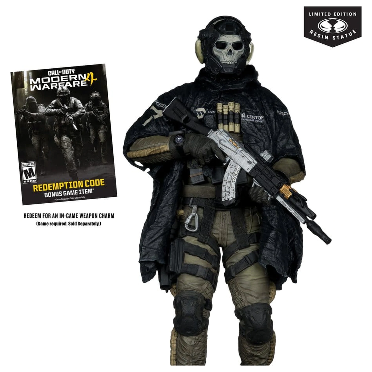 Statueta Call of Duty: Modern Warfare 4 1/6 Ghost 32 cm poza produsului