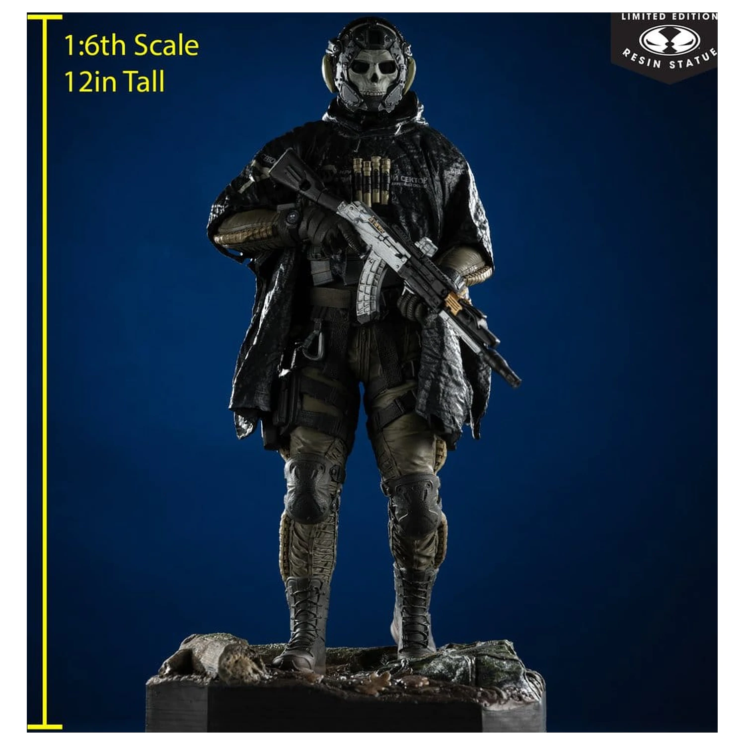 Statueta Call of Duty: Modern Warfare 4 1/6 Ghost 32 cm poza produsului