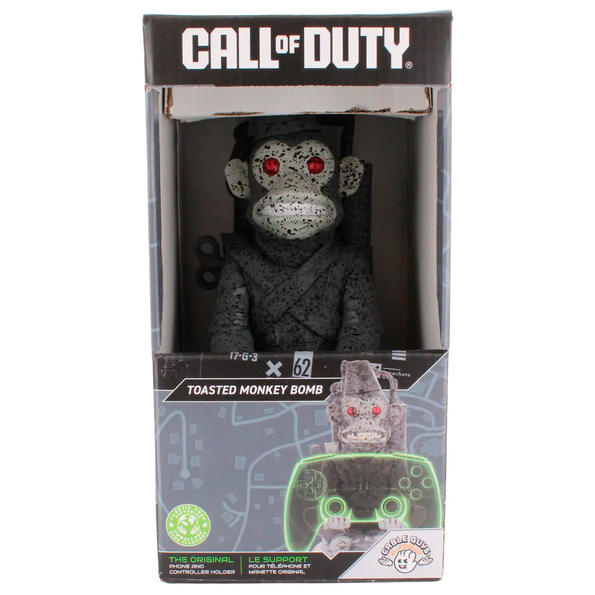 Figurină Call of Duty Toasted Monkey Bomb, suport de prindere Cable guy 21cm poza produsului