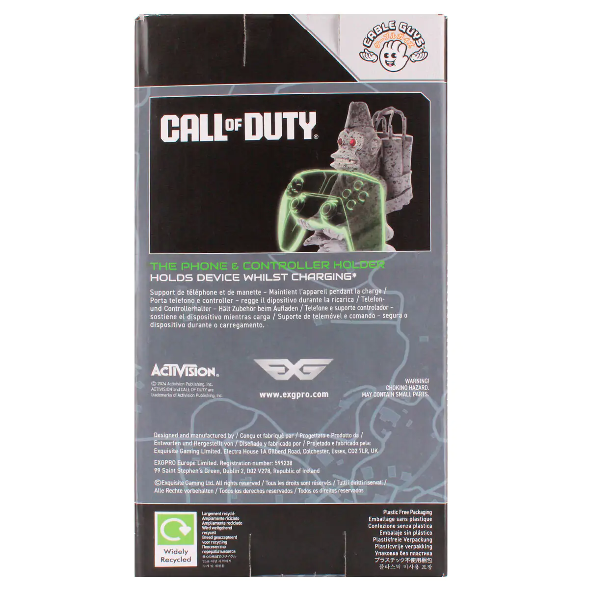 Figurină Call of Duty Toasted Monkey Bomb, suport de prindere Cable guy 21cm poza produsului