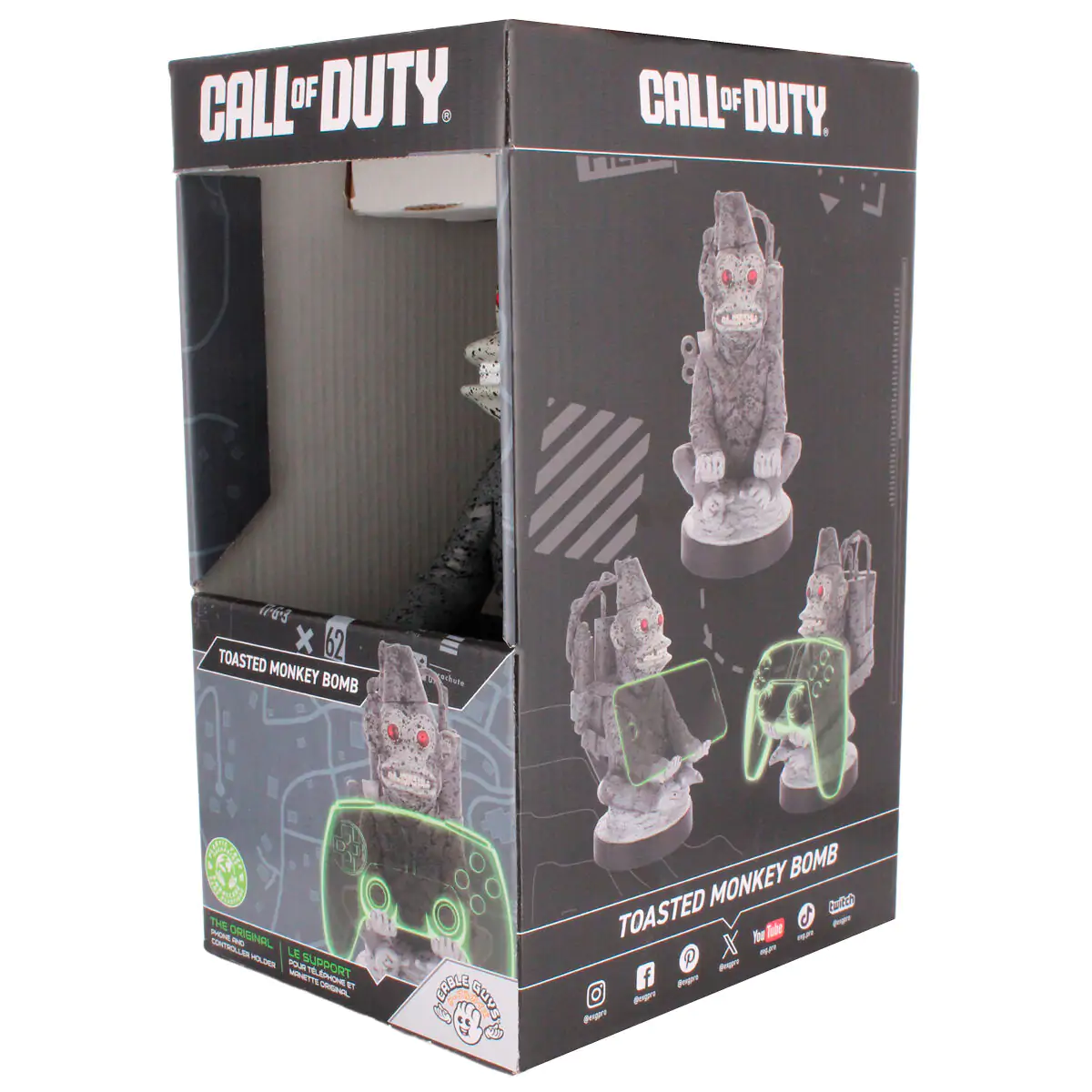 Figurină Call of Duty Toasted Monkey Bomb, suport de prindere Cable guy 21cm poza produsului