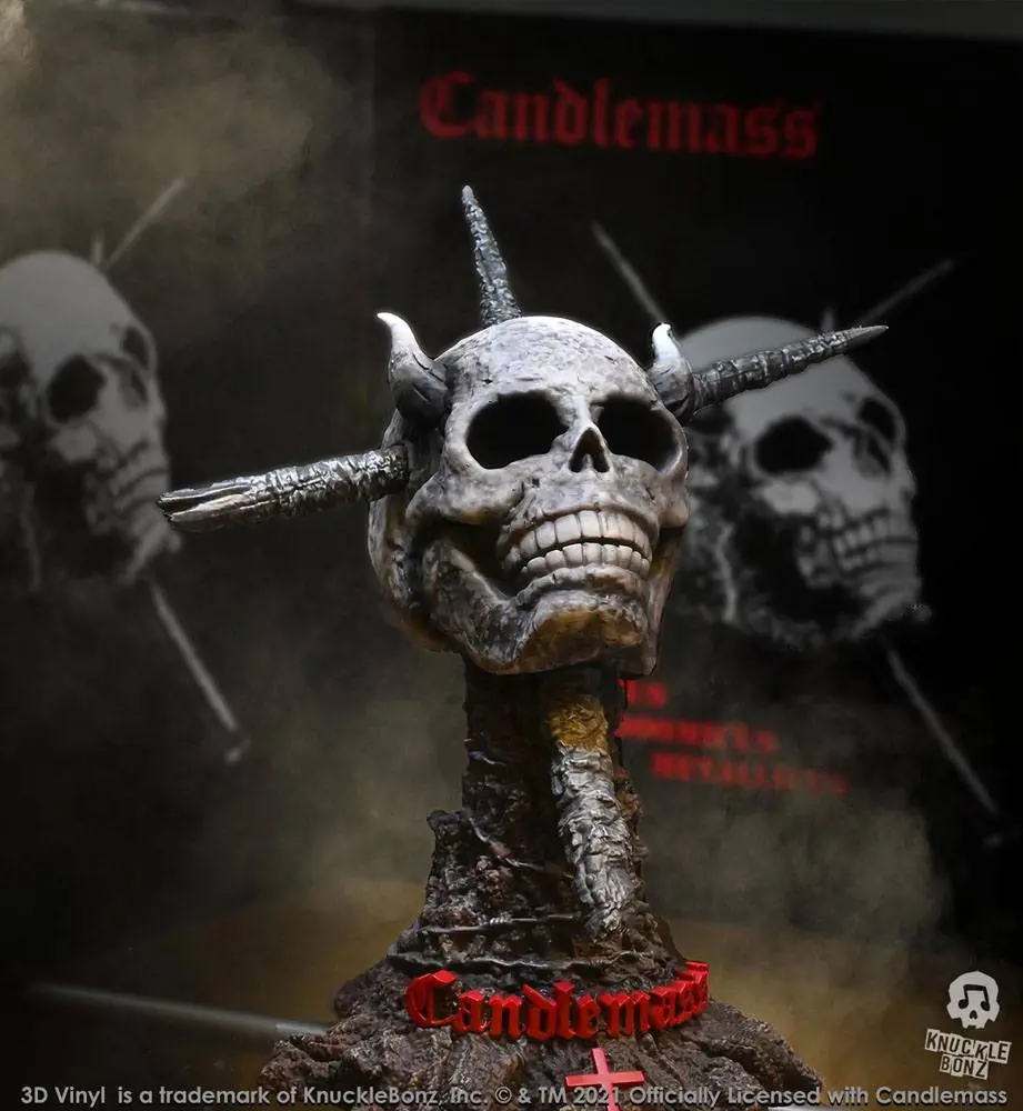 Statuie Vinil 3D Candlemass Epicus Doomicus Metallicus 25 x 25 cm poza produsului