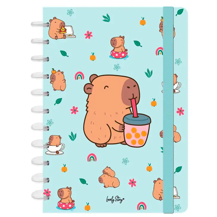 Caiet A4 Capibara Bubble Tea poza produsului