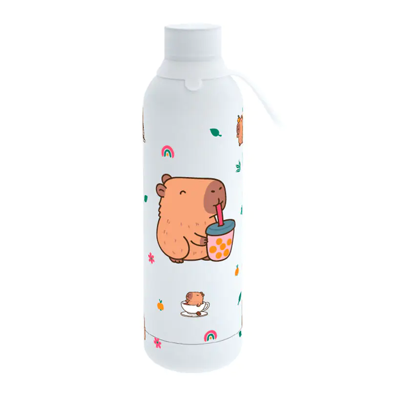 Sticlă termos Capibara Bubble Tea 700ml poza produsului