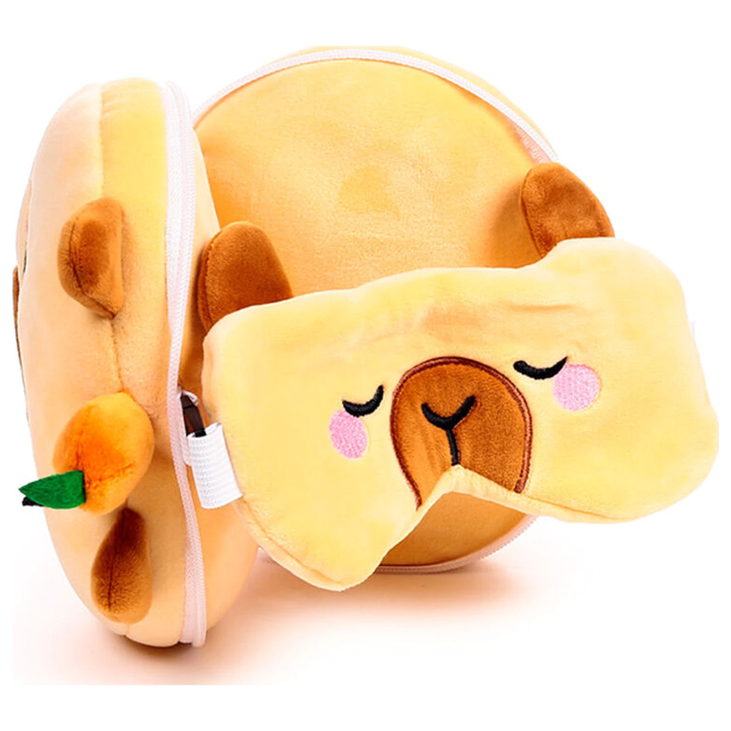 Capibara Duke Relaxeazzz perna de calatorie masca de ochi poza produsului