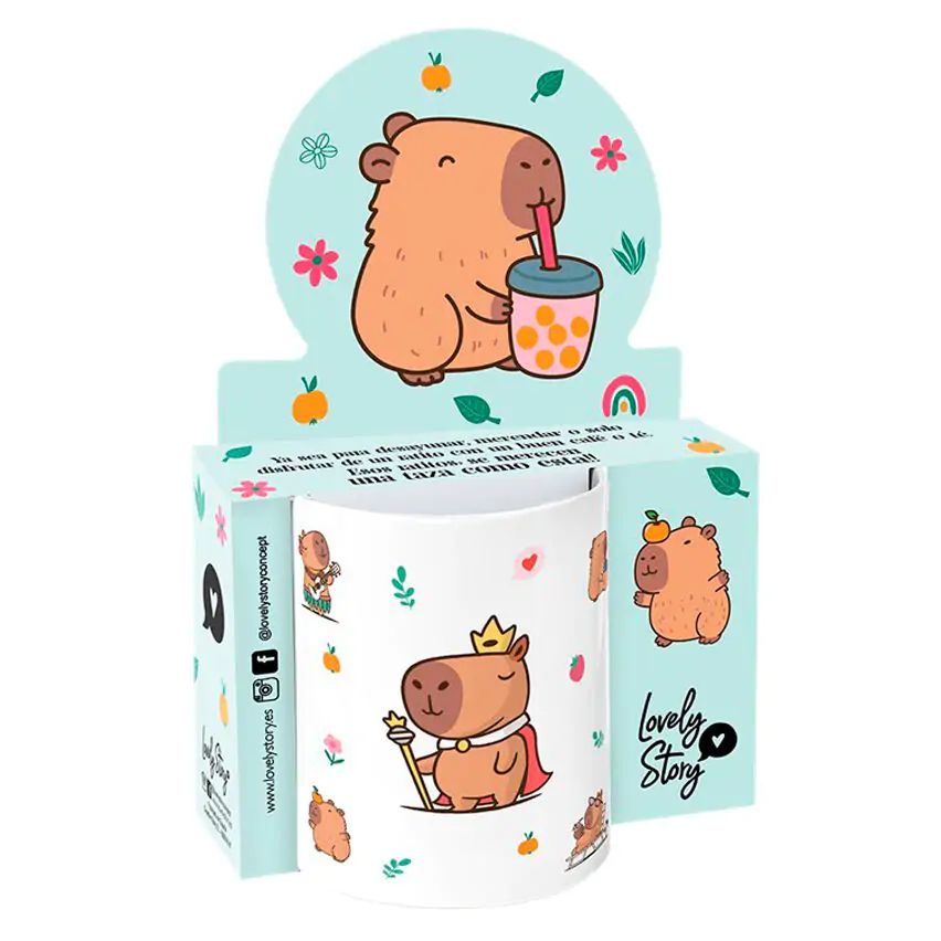 Capibara Majesty cană 330ml poza produsului