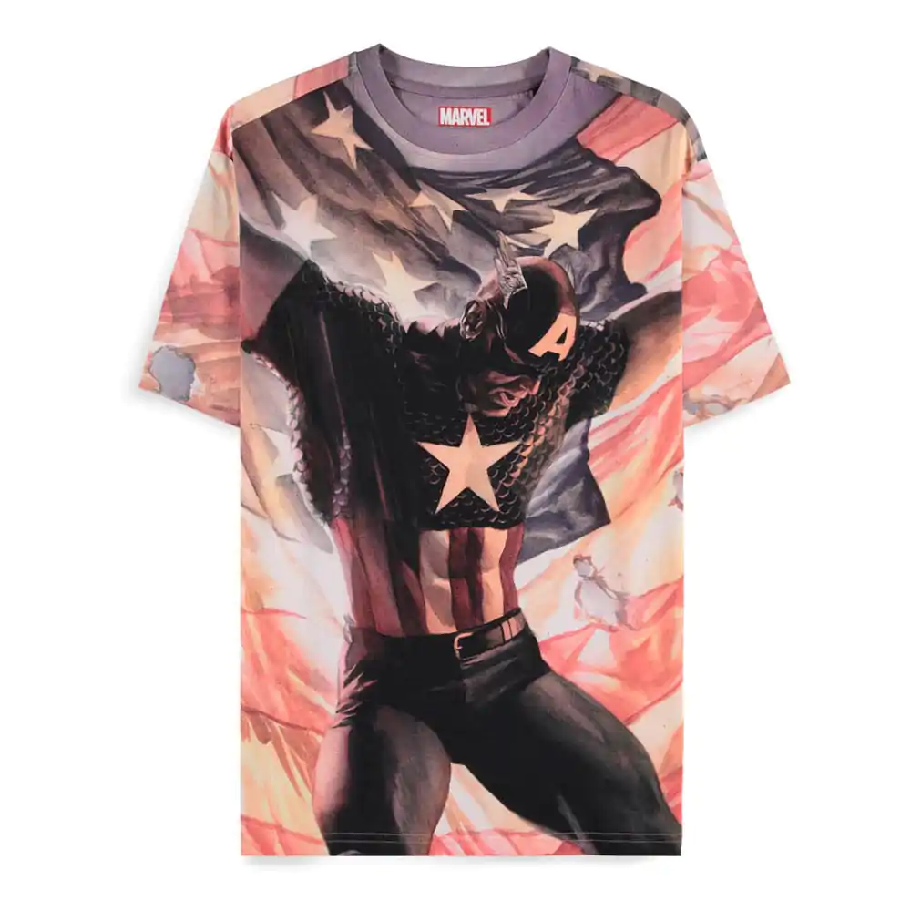 Captain America Brave New World Tricou Digital American poza produsului