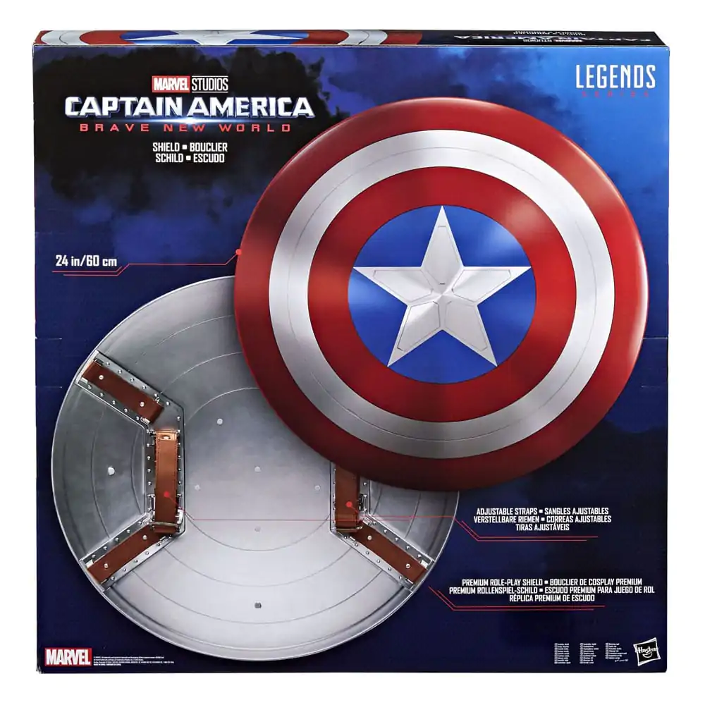 Captain America: Brave New World Marvel Legends Scut Premium Role-Play 60 cm poza produsului