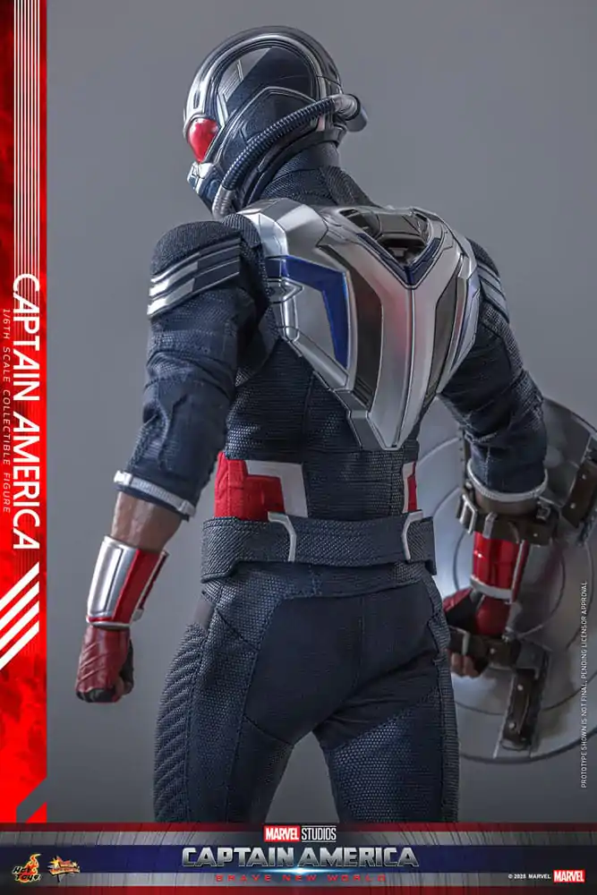 Figurină de acțiune de colecție Captain America: Brave New World Movie Masterpiece 1/6 Captain America 30 cm poza produsului