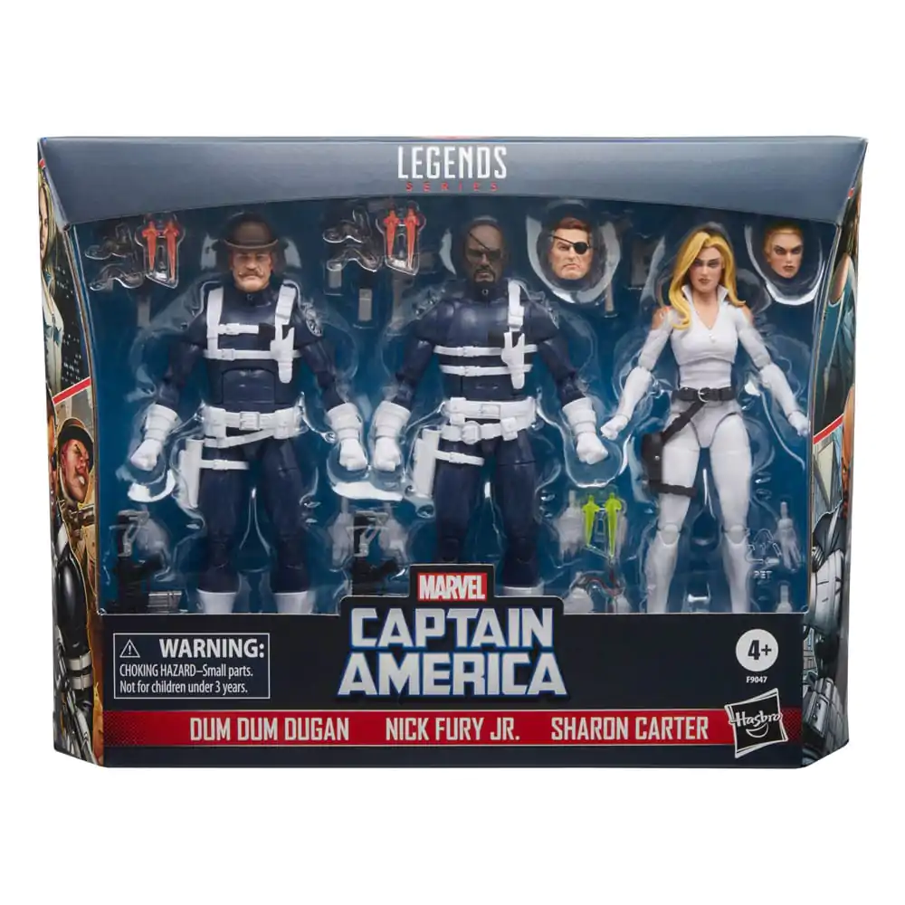 Figurină Acțiune Captain America Marvel Legends 3-Pack S.H.I.E.L.D. 15 cm poza produsului