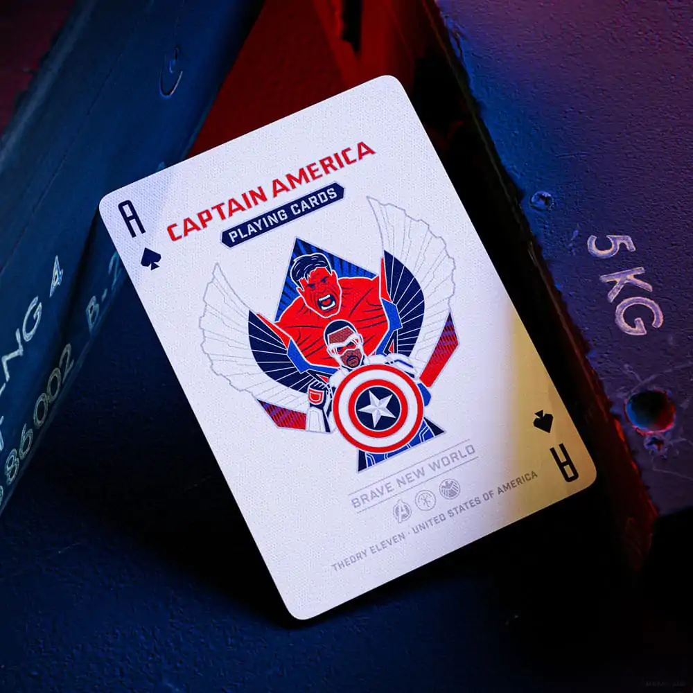 Captain America Carti de joc Patriotic Design poza produsului