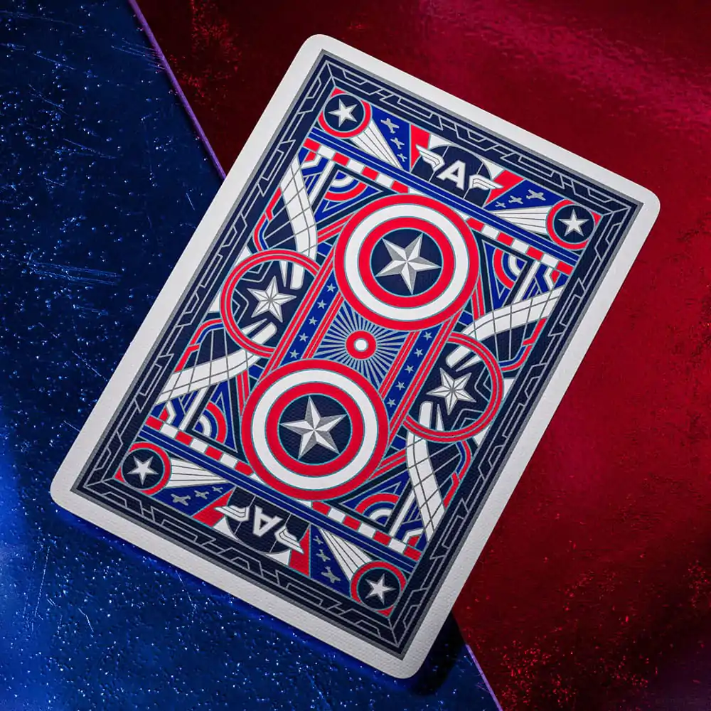 Captain America Carti de joc Patriotic Design poza produsului