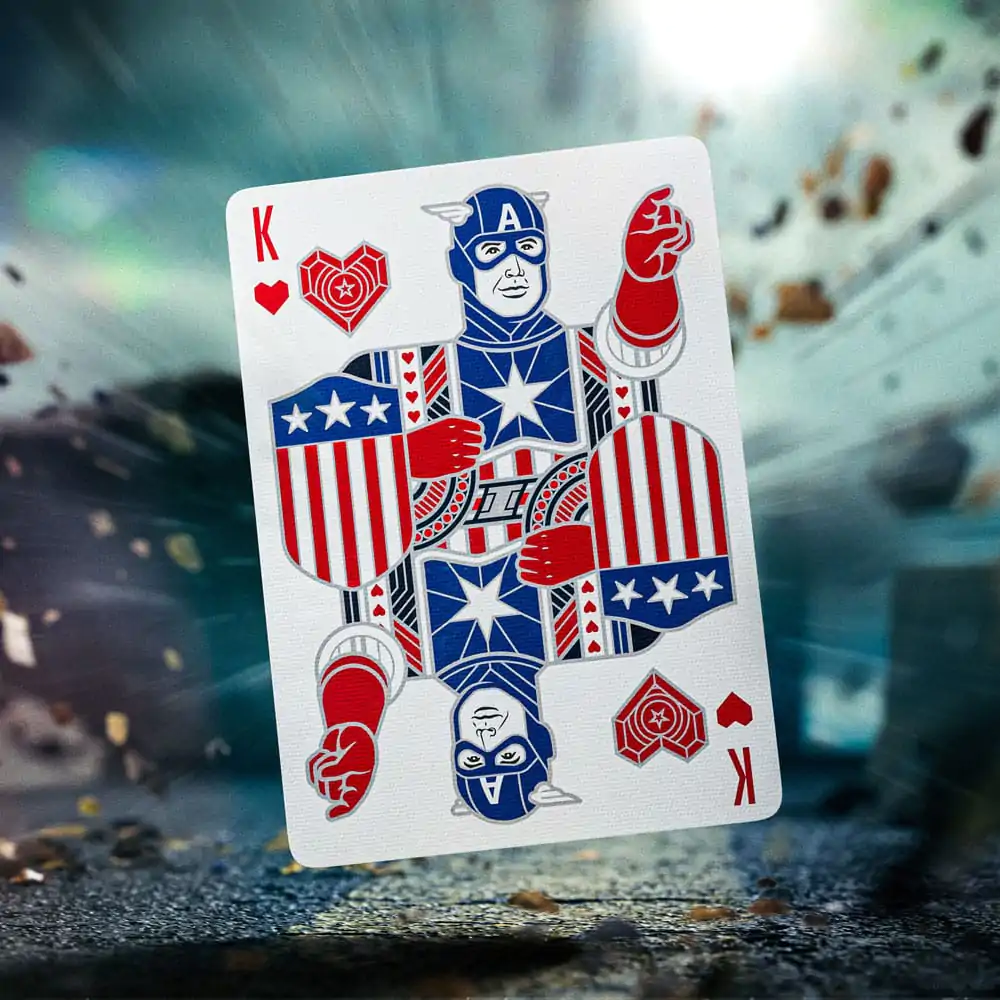 Captain America Carti de joc Patriotic Design poza produsului