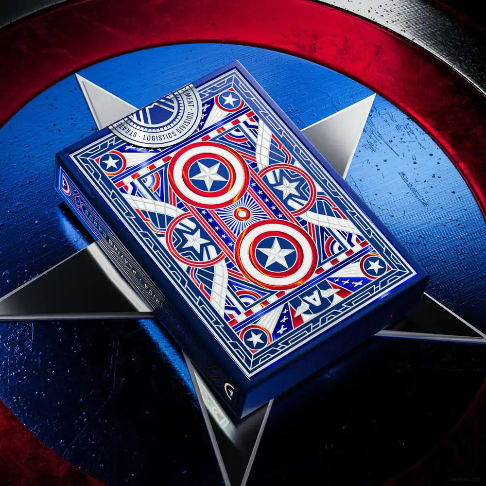 Captain America Carti de joc Patriotic Design poza produsului