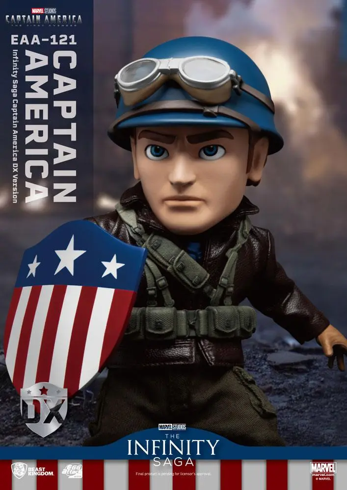 Captain America: The First Avenger Egg Attack Action figurină de acțiune Captain America DX Version 17 cm poza produsului