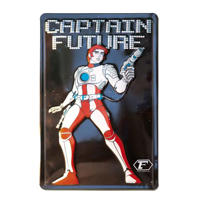 Captain Future Tin Sign 20 x 30 cm tablă poza produsului