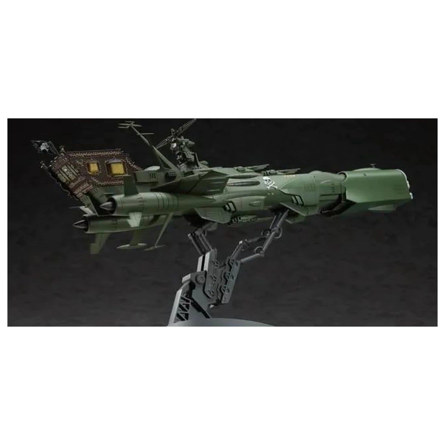 Kit model nava de lupta Captain Harlock Space Pirate Battleship Arcadia 1/1500 poza produsului
