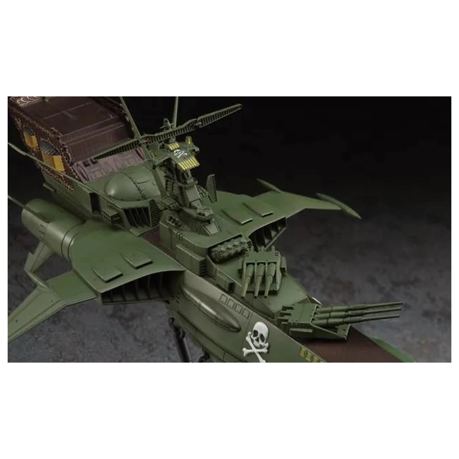 Kit model nava de lupta Captain Harlock Space Pirate Battleship Arcadia 1/1500 poza produsului