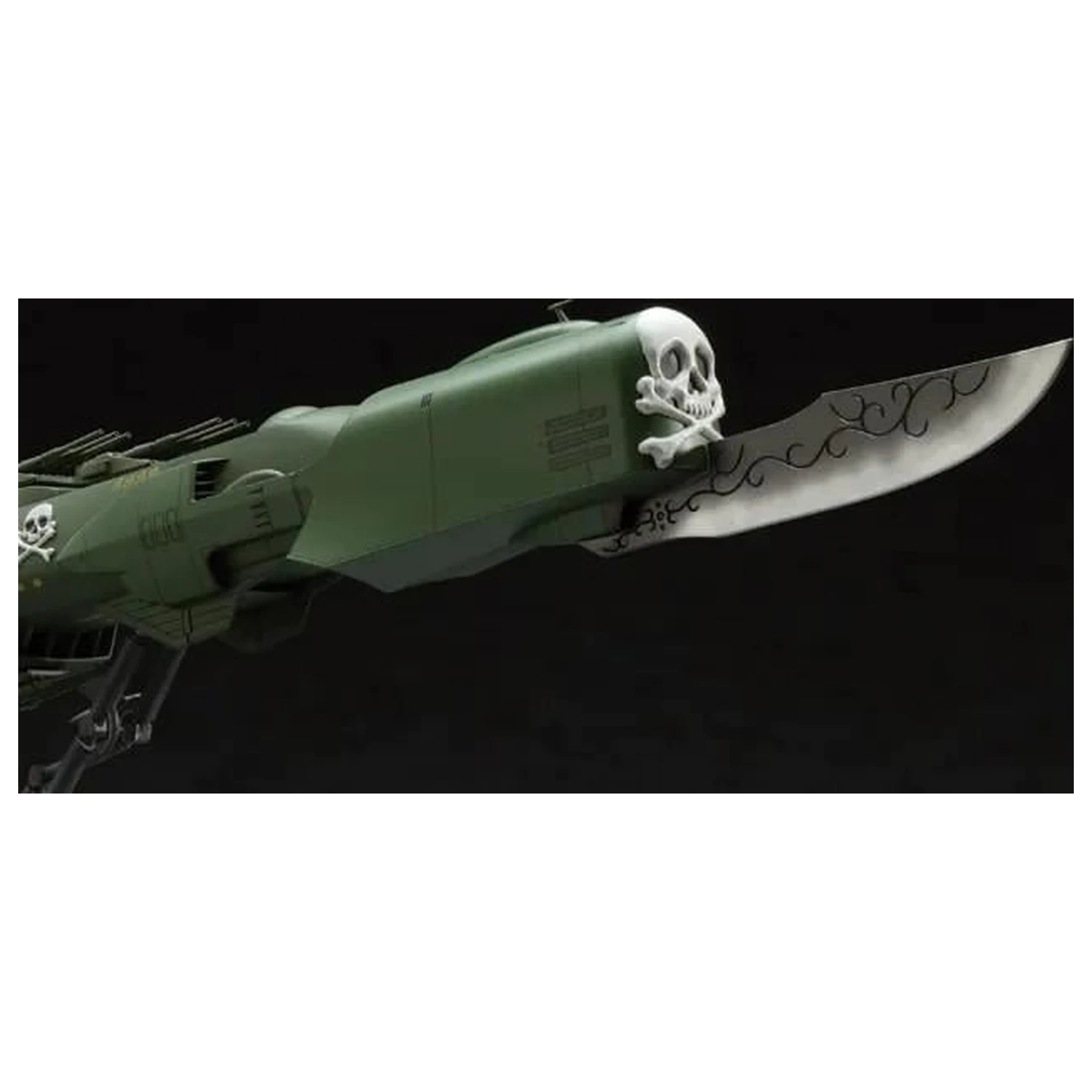 Kit model nava de lupta Captain Harlock Space Pirate Battleship Arcadia 1/1500 poza produsului