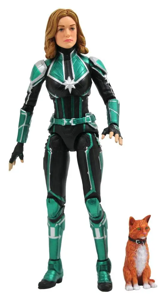 Captain Marvel Marvel Select Action Figure Captain Marvel Starforce Uniform 18 cmCaptain Marvel Marvel Select figurină Captain Marvel Starforce Uniform 18 cm poza produsului