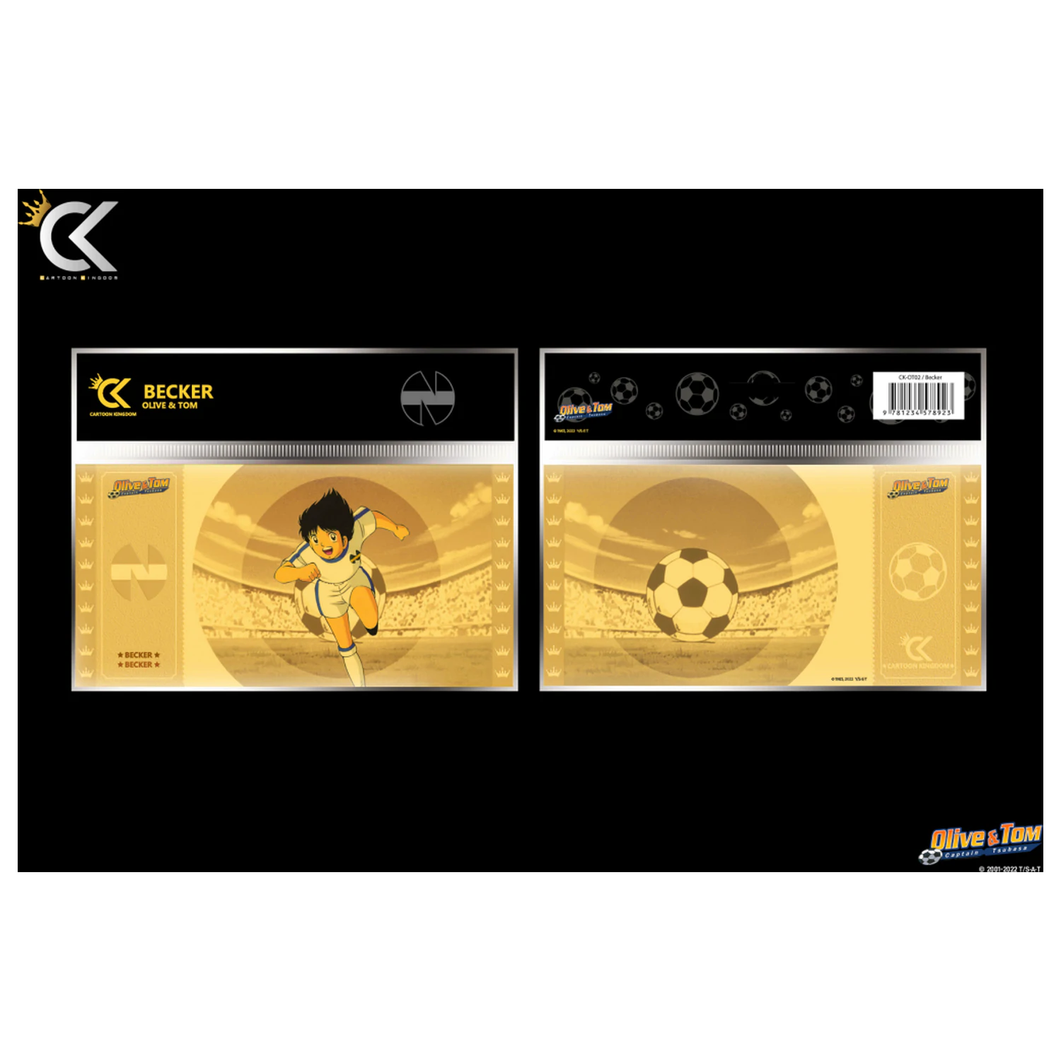 Captain Tsubasa Becker bilet de aur poza produsului